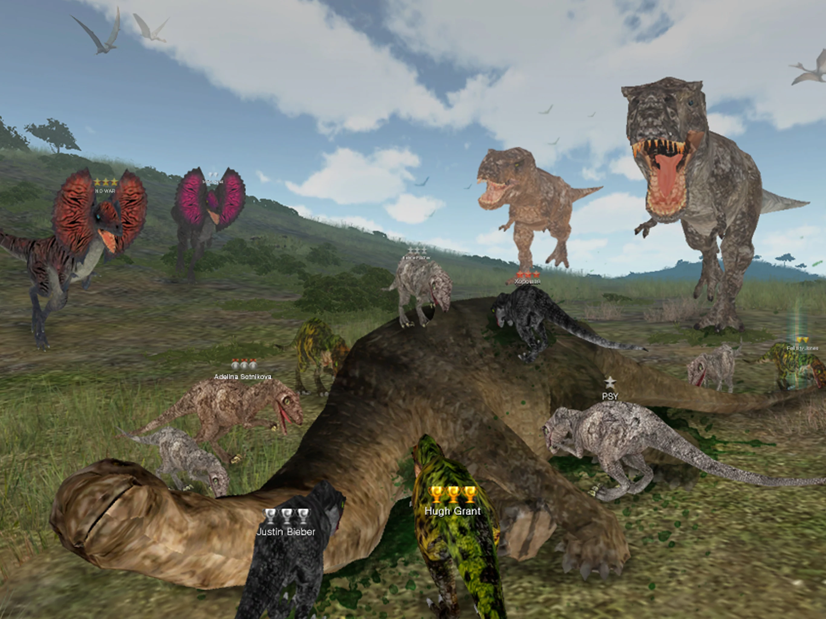 Dinos Online screenshot